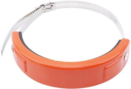 Motorfiets Accessoires 100-160Mm Universele Ronde Uitlaat Protector Uitlaatpijp Vaststelling Ringen oranje