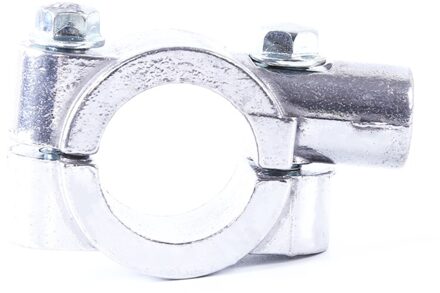 Motorfiets Accessoires Achteruitkijkspiegel Bevestiging Clip Motorfiets Elektrische Fiets Spiegel Bevestiging Frame zilver 10mm