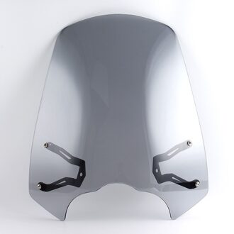 Motorfiets Accessoires Voorruit Voorruit Shield Screen Protector met Beugel Voor Kawasaki VN650 Vulcan S 650 licht rook