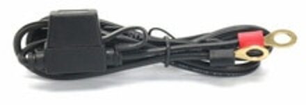Motorfiets Acculader Kabel Zwart 12-24V Vervanging Accessoires Weerbestendig