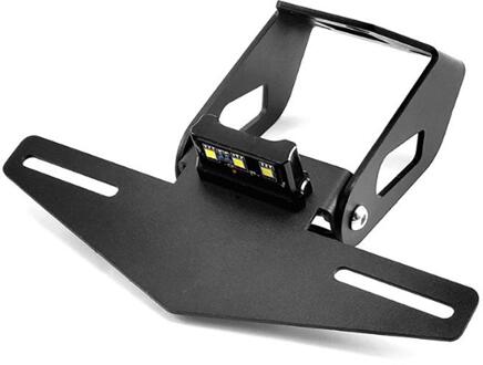 Motorfiets Achter Kenteken Tail Frame Houder Beugel Met Led Licht Voor NINJA400 250 650 Z400 Z650 Z900 Rs