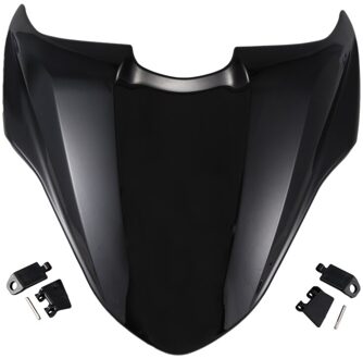Motorfiets Achter Passenger Passagierszadel Cover Hard Seat Cowl Bult Voor Ducati Monster 821 zwart
