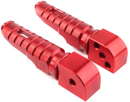 Motorfiets Achter Voetsteun Pedalen Voetsteunen Voetsteun Voor Kawasaki Z800 Z900 Z1000 Z750R ZX10R ZX6R ER6N ER6F & Voor Ninja 650 1000 Rood