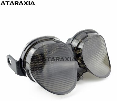 Motorfiets Achterlicht Brake Richtingaanwijzers Geïntegreerde Led Licht Voor Yamaha Yzf R6 2001 2002 Yamaha Xjr 1300 2005 rook