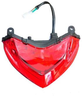 Motorfiets Achterlichten Stop Rood Licht Lamp Dirt Achterlicht Achterlicht Remmen Licht Auto Accessoires Loncin CR6 LX300-6A 300R