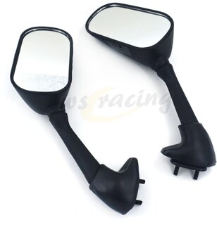 Motorfiets achterzijde view achteruitkijkspiegel voor yamaha yzf r1 yzf-r1 2002-2006 2002 2003 2004 2005 2006 zwart
