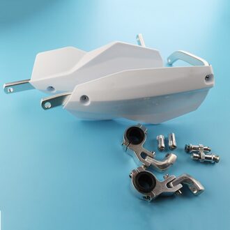 Motorfiets Aluminium Handguard Hand Guards Voor Ktm Duke 390 690 Offroad Motorfiets Sx Sxf Exc Xc EXC-F 125-530 dirt Bike wit