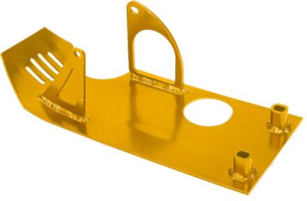 Motorfiets Aluminium Onderdelen Skid Plaat Lagere Start Motor Motor Case Protector Fit XR50 CRF50 50cc-140cc Aap Pit Dirt Bike geel