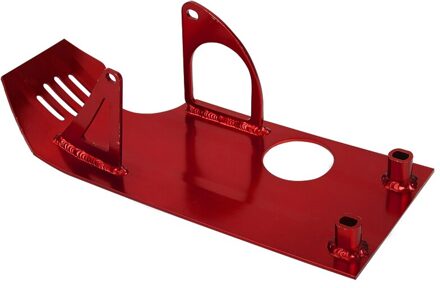Motorfiets Aluminium Onderdelen Skid Plaat Lagere Start Motor Motor Case Protector Fit XR50 CRF50 50cc-140cc Aap Pit Dirt Bike rood