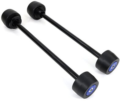 Motorfiets Aluminium Voor En Achter Vork Sliders Crash Protector Fit Voor Ktm 690 Smc R 690 Smc 690 Duke R husqvarna 701 Supermoto blauw