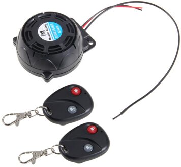 Motorfiets Anti-Diefstal Alarm Systeem Waarschuwing Trillingen Lock Anti-Diefstal Alarm Dubbele Afstandsbediening Sensor
