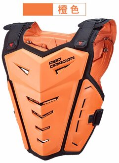 Motorfiets Armor Back Ondersteuning Beschermende Vest Motorjacks Motocross Bescherming Moto Vest Motorfiets Vest Body Armor oranje Vest 1