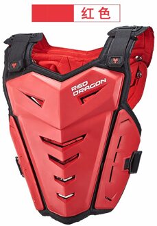 Motorfiets Armor Back Ondersteuning Beschermende Vest Motorjacks Motocross Bescherming Moto Vest Motorfiets Vest Body Armor rood Vest 1