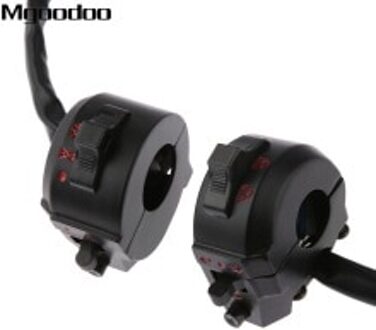 Motorfiets ATV 22mm Stuur Links Rechts Schakelaar Hoge/Dimlicht Richtingaanwijzer Claxon 7/8 "Motorbike Deel