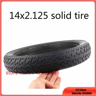 Motorfiets Band Accessoires 14X2.125 Massief Rubberen Band Voor Vele Gas Elektrische Scooters En E-Bike