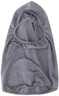 Motorfiets Bike Neck Protector Outdoor Bivakmuts Full Face licht grijs