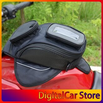 Motorfiets Brandstoftank Zak Sterke Magneet Schuine Schoudertas Reistas Waterdichte Navigatie Tas