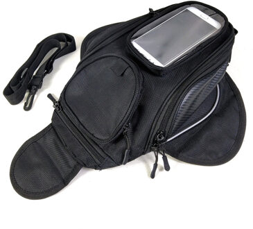 Motorfiets Brandstoftank Zak Waterdichte Oxford Doek Rijden Houder Schoudertas Rugzak Bagage Telefoon Case Voor Iphone Xiaomi nee mark