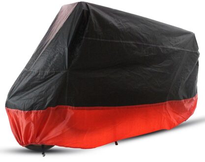Motorfiets Bromfiets Scooter Cover Ademend Outdoor Stof Regen Uv Protector Waterdicht Cover Xl