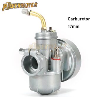 Motorfiets Carburateur 12Mm 15Mm 17Mm Puch Voor Bromfiets Bing Stijl Carb Voorraad Maxi Sport Luxe Newport Cobra carburador Motoren E50 PUCH 17mm