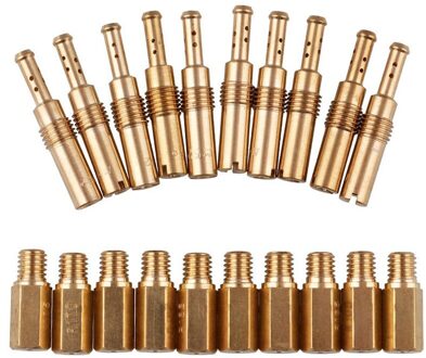 Motorfiets Carburateur Jets W/Slow Pilot Jets Voor Pwk Pe Keihin Oko Cvk Carb Motorfiets Accessoires