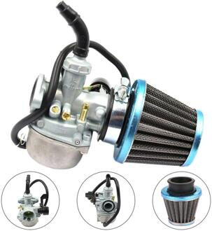Motorfiets Carburateur PZ19 Carb 50cc 70 90 110 125cc Atv Dirt Bike Go Kart Carburador Voor Racing Moto W/air Filte