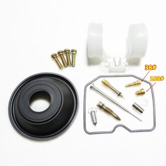 Motorfiets Carburateur Reparatie Kit Configureren Vacuüm Membraan En Float Voor Kawasaki ZZR-250/EX250H GPX250