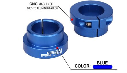 Motorfiets Cnc Voorvork Bodem Protector Cover Voor YZ125 YZ250 YZ250F YZ450F YZ125X YZ250X YZ250FX YZ450FX CRF450R KX450F Blauw