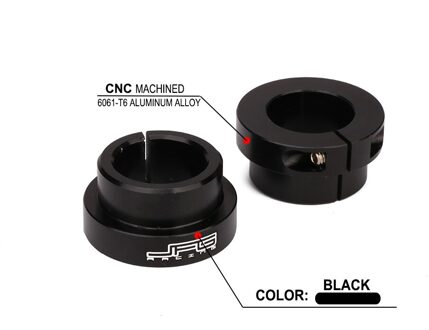 Motorfiets Cnc Voorvork Bodem Protector Cover Voor YZ125 YZ250 YZ250F YZ450F YZ125X YZ250X YZ250FX YZ450FX CRF450R KX450F zwart