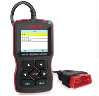 Motorfiets Code Lezer Auto Code Reader MST-601 Obdii/Eobd Scannner OBD2 Eobd Voertuig Scanner Automotive Engine Fault Code Reade