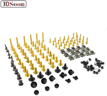 Motorfiets Compleet Kuip Bouten Schroef Voor Kawasaki Ninja 250R 300 400 650 ZX10R ZX11 ZX6R 7R 9R 14R Z750 Z1000 versys650 1000 Goud