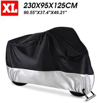 Motorfiets Cover Bike Alle Seizoen Waterdicht Stofdicht Uv Protective Outdoor Indoor Moto Scooter Motorbike Regenhoes XL