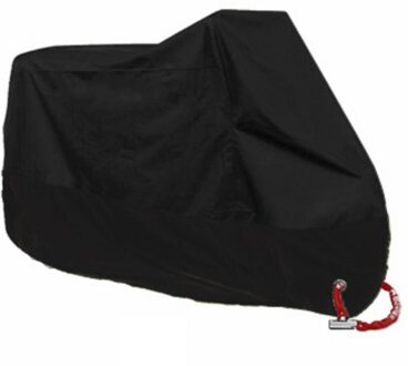 Motorfiets Cover Universal Outdoor Uv Protector Scooter Alle Seizoen Waterdichte Fiets Regen Stofdicht Cover M L Xl 2XL 3XL 4XL 190T