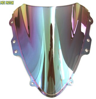 Motorfiets Deel Iridium Magic Kleur Voorruit/Voorruit Double Bubble Voor Suzuki Gsxr 600/750 K4 2004 2005 04 05