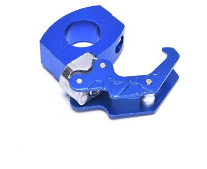Motorfiets Fiets Hook Bagage Tas Hanger Helm Klauw Haak Dragen Installeren Opbergtas Houder Aluminium blauw