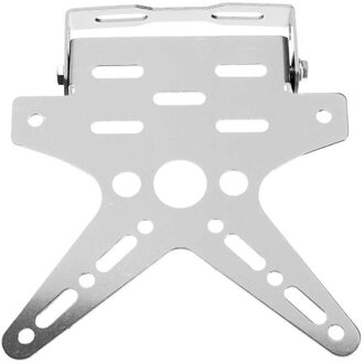 Motorfiets Frame Kentekenplaat Voor Ondersteuning Frame Voor Triomfantelijke Zilver
