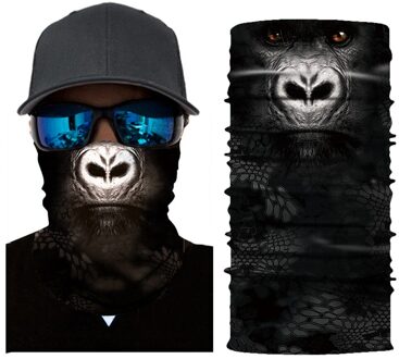 Motorfiets Gezichtsmasker Fietsen Halloween Hoofd Sjaal Halswarmer Skull Ski Bivakmuts Hoofdband Scary Балаклава Masker Outdoor