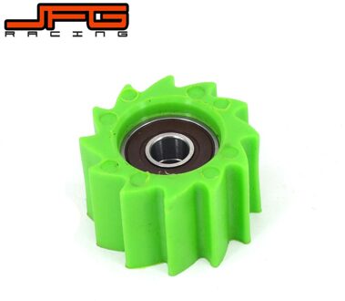 Motorfiets Groene Keten Slider Gids Achterbrug Roller Voor Kawasaki KXF250 KXF450 KX250F KX450F Kxf 250 450 1