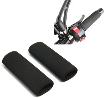 Motorfiets Handvat Cover Slip op Foam Anti Trillingen Comfort Stuur Grip Cover Set Accessoires # D