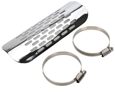 Motorfiets Hitteschild Voor Kawasaki Cruiser Uitlaatpijp Cover, uitlaat Diameter 1/7/8 Inch Tot 2/3/4 Inch