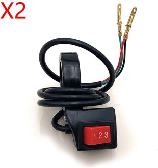 Motorfiets Hoorn Richtingaanwijzer Schakelaar Doden Start Voor 7/8 ''Stuur Dirt Bike Scooter Atv On/Off Switch D