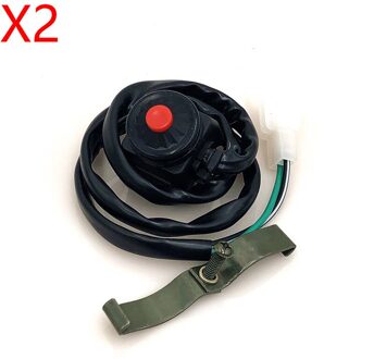 Motorfiets Hoorn Richtingaanwijzer Schakelaar Doden Start Voor 7/8 ''Stuur Dirt Bike Scooter Atv On/Off Switch F