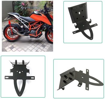 Motorfiets Kentekenplaat Beugel Aangepast Nummer Plaat Houder Kentekenplaat Houder Voor Ktm Duke 390