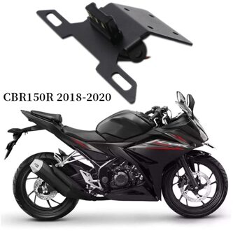 Motorfiets Kentekenplaat Beugel Houder Led Licht Voor Honda CBR150R