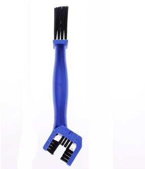 Motorfiets Keten Cleaner Plastic Fiets Moto Borstel Fietsen Schoon Chain Cleaner Outdoor Scrubber Tool Voor Road Mtb blauw