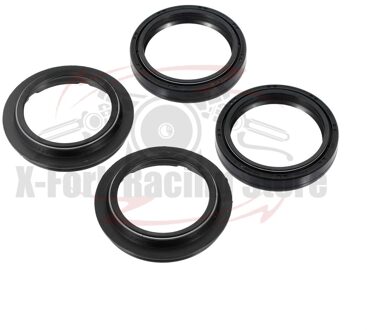 Motorfiets Kit 2 Stuks Vork Olie Seals & 2 Stuks Stof Seals Voor Yamaha XJR1300 2000-2002 2001