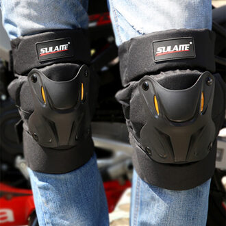 Motorfiets Knee Pads guard Motocross Protector knie beveiligingen Motorbike Skiën Beschermende Gear MTB ATV foot protector