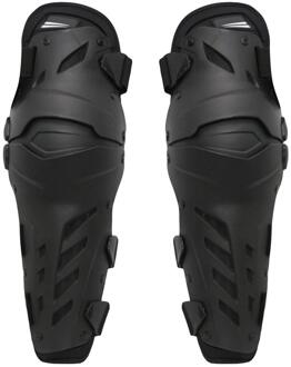 Motorfiets Knee Protector Beschermende Kleding Knie Guards Kit Kneepad Gratis Rijden Verdikking Bescherming Moto Accessoires 1 Paar zwart
