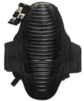 Motorfiets Knight Back Protector Professionele Eva Armor Rijden Apparatuur Extreme Sport Bescherming Veilig Ademend Afneembare zwart