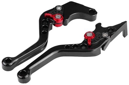 Motorfiets Koppeling Korte Remhendel Handvat Voor Honda Grom MSX125 13-18-Zwart